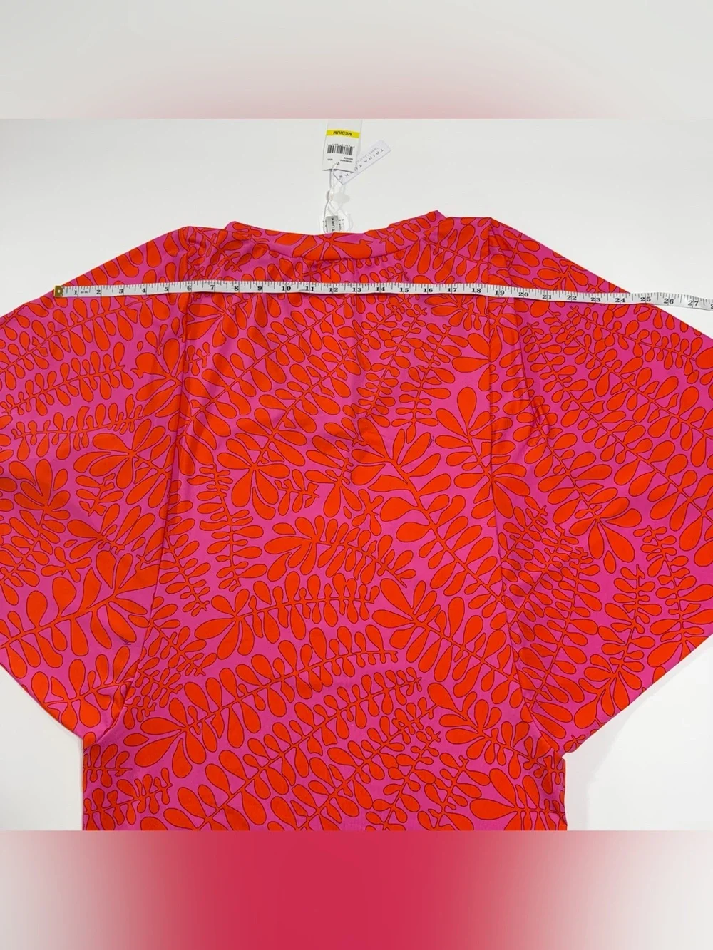 Trina Turk Trellis V-Neck Tunic Swim Cover Up M NWT